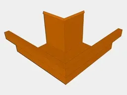 D-Style Residential Box Gutter Miters